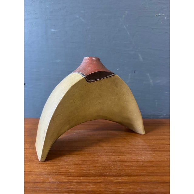 1970s Japanese Ikebana Vase For Sale - Image 9 of 10