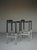 Mid-Century Modern Minimalist Bar Stools by Ruud Jan Kokke, 1980s, Set of 2 For Sale - Image 3 of 18