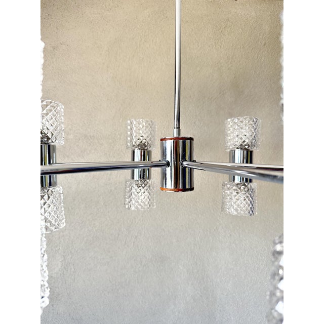 Vintage Chandelier from Kaiser Leuchten, 1970s For Sale - Image 10 of 17