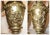 19th Century Huge Pair of 1800's Antique Gilt Bronze Figural Cherub Ewer Urn Vase Table Lamps For Sale - Image 5 of 12