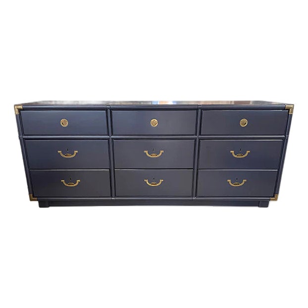 1960s Drawer Vintage Dresser Refinished For Sale