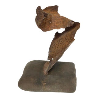Lake Erie Steel Table Sculpture For Sale