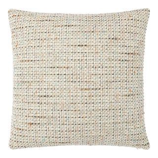 Scalamandre 22" x 22" Confetti Pillow in Cream For Sale