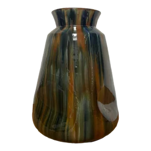 Clement Massier Golfe Juan Pinched Vase