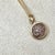 Syna Yellow Gold Charm Pendant with Brown Diamonds For Sale - Image 4 of 6