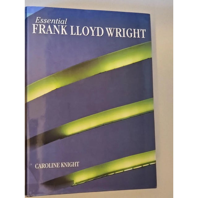 Essential Frank Lloyd Wright Vintage Hardcover Book For Sale - Image 10 of 11