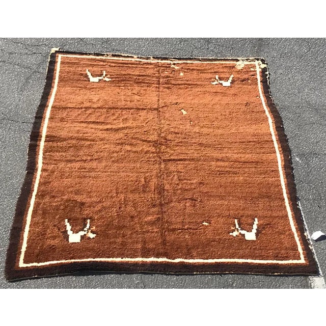 Tribal Late 19th Century Magnolia Rug-6′11″ × 8′9″ For Sale - Image 3 of 13