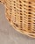 Wood Michael Taylor Attributed Scalloped Rattan Wicker Dining Table For Sale - Image 7 of 18