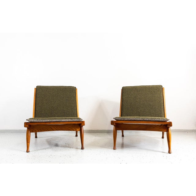 Mid-Century Armchairs by Marian Grabinski for KFM, Poland, 1960s, Set of 2 For Sale - Image 10 of 18