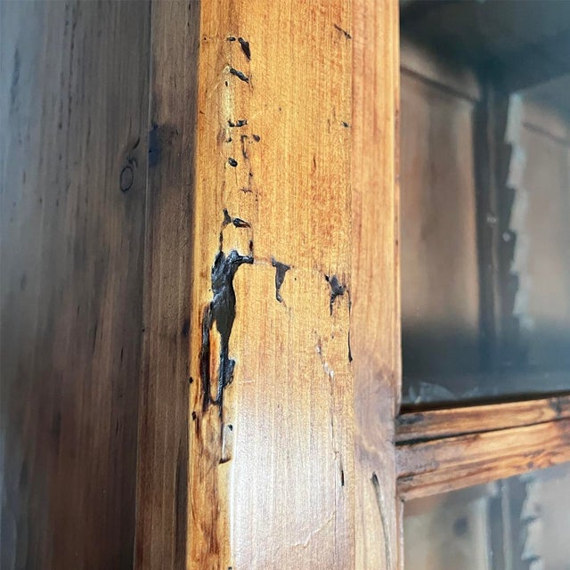 Italian Early 19th-Century Style Wooden and Glass Sideboard, 1930s For Sale - Image 9 of 18