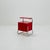 Bauhaus Nightstand with Shelf in Red, 1970s For Sale - Image 11 of 11