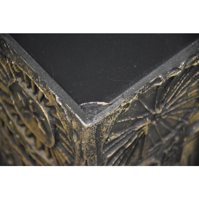 1960s Adrian Pearsall Brutalist Square End Table For Sale - Image 5 of 9
