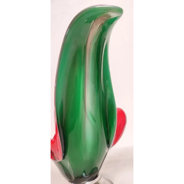 Vintage Italian Crystal Centerpiece, 1970s For Sale - Image 4 of 12