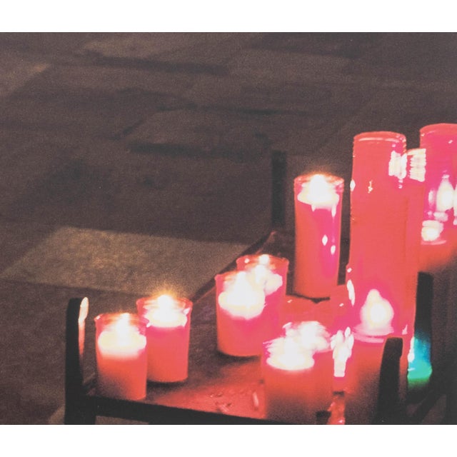 Illegibly Signed Street Vigil Chromogenic Print For Sale - Image 4 of 7