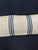 Contemporary Turkish Hemp Pillow Cushion Natural Beige Blue Cushion Cover 14x45 For Sale - Image 3 of 4