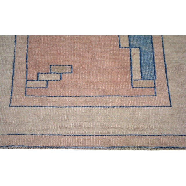 Vintage Turkish Anatolian Hand Knotted Wool Rug, 2'8''x4'2'' For Sale - Image 4 of 4