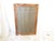 This silverleaf mirror has an old, distressed finish and measures 36.5"H x 26"W.