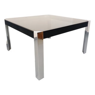 Vintage Italian Square Dining Table by Guido Faleschini, 1970s For Sale