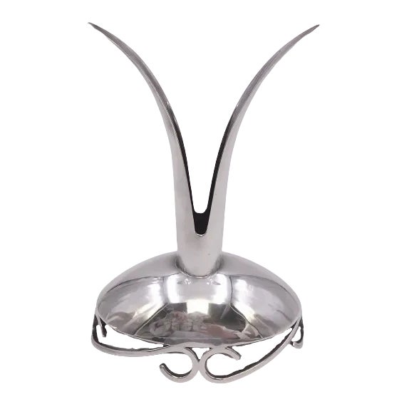 Mid-Century Modern Sciarrotta for Bailey, Banks & Biddle Sterling Silver Candlestick For Sale In New York - Image 6 of 6