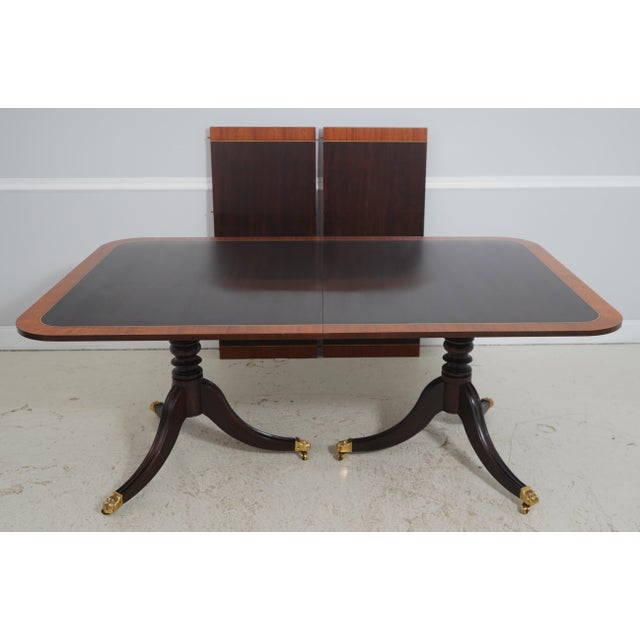 Age: Approx: 30 Years Old Details: Colonial Williamsburg Finish no.48 Mahogany Ball & Claw Feet Brass Capped Feet Fine...