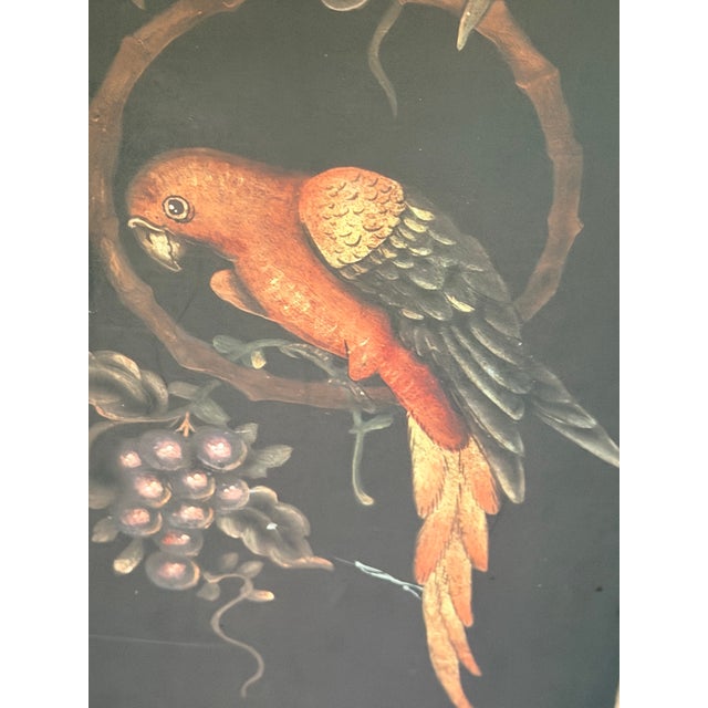 Chinoiserie Paint Decorated Faux Bamboo Cabinet For Sale - Image 12 of 13