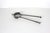 Metal Antique Brass and Copper Tone Fire Tongs or Coal Tool For Sale - Image 7 of 12