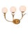 Currey & Company Currey & Company Rossville Triple-Light Wall Sconce For Sale - Image 4 of 5
