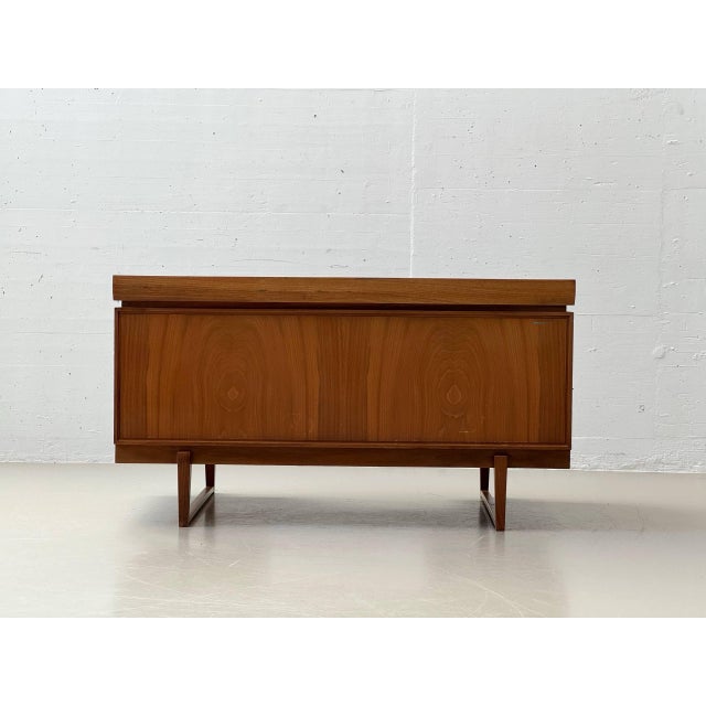 Mid-Century Desk in Walnut, 1960s For Sale - Image 9 of 18