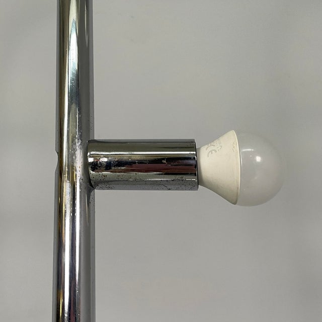 Italian Space Age Steel Floor Lamp by Goffredo Reggiani, 1970s For Sale - Image 9 of 18