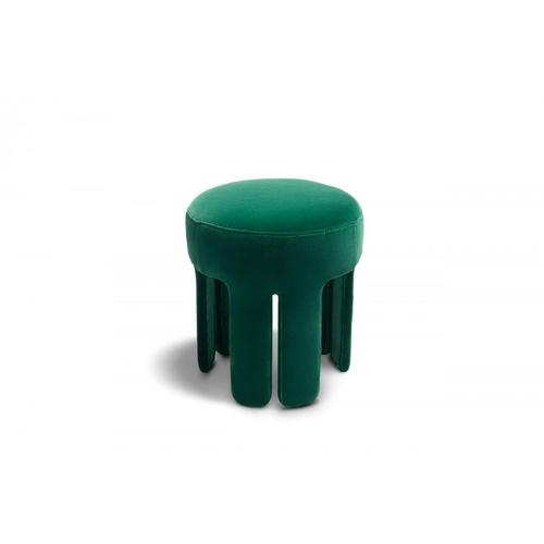 Textile Ham Pouf in Beech by Popus Editions For Sale - Image 7 of 10