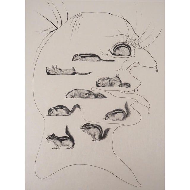 Salvador Dali, Ten Recipes for Immortality: Surrealist Composition, 1973, Etching For Sale - Image 4 of 12