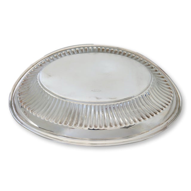 Discover the charm of maritime history with this early 1900s Glen Line silver-plate bread bowl. Founded in Glasgow in...