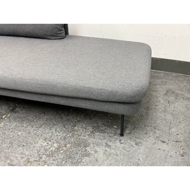 Metal Blu Dot Bloke Chaise Lounge For Sale - Image 7 of 12