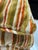 Earth Toned Striped Velvet Throw Pillows, Set of Four For Sale - Image 9 of 12