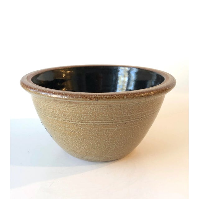 Salt Glazed Berry Bowl - Vintage Farmhouse For Sale - Image 9 of 13