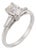 Mid Century Gia 1.00 Carat Old Mine Cut Diamond Platinum Engagement Ring, Size 5.75 For Sale