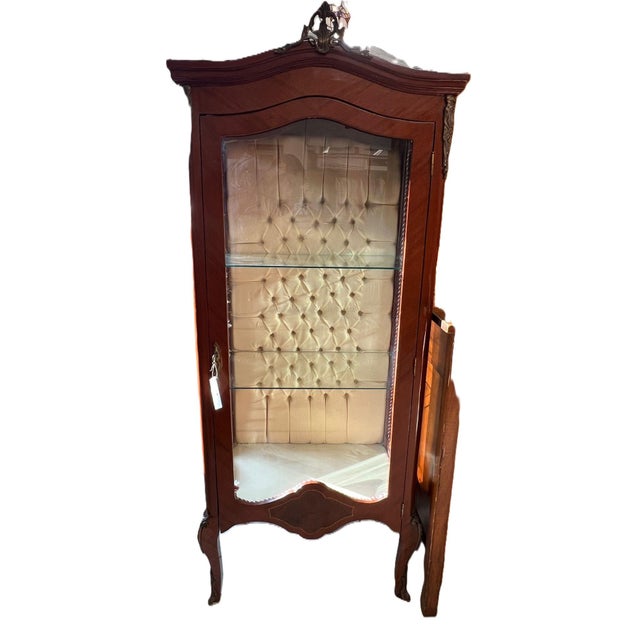 English Style Display Cabinet with Glass Shelves, 1960s For Sale - Image 14 of 14