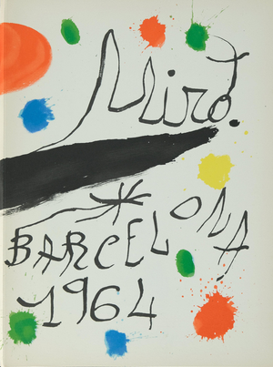 Joan Miro, Obra Inedita Recent VIII, Lithograph