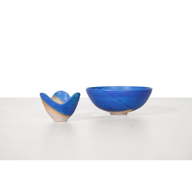 Ceramic Danish Bowls by Inger Krebs, 1970, Set of 2 For Sale - Image 7 of 7