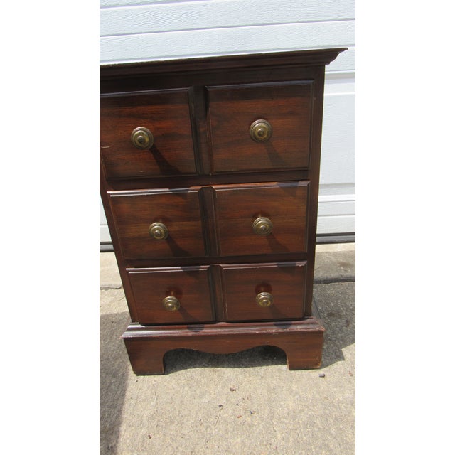 1980s Pennsylvania House Cherry Rare Nightstand Table Limited Edition For Sale - Image 6 of 8