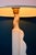 White Mid-Century Sculptural Totem Lamp in Plaster, 1960s For Sale - Image 8 of 18