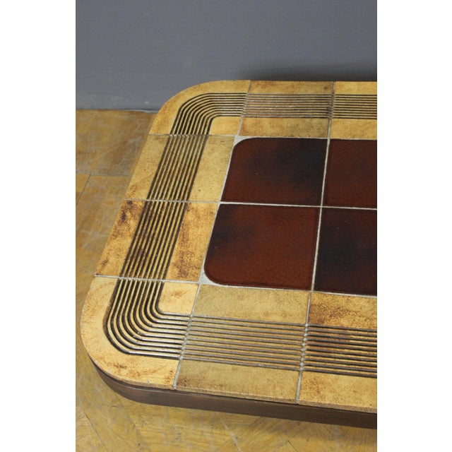 Ceramic Mambo Model Coffee Table by Roger Capron, 1974 For Sale - Image 7 of 15