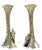 Yaacov Heller Adam and Eve Sterling Silver Candlesticks, Pair, 1993 For Sale - Image 13 of 18