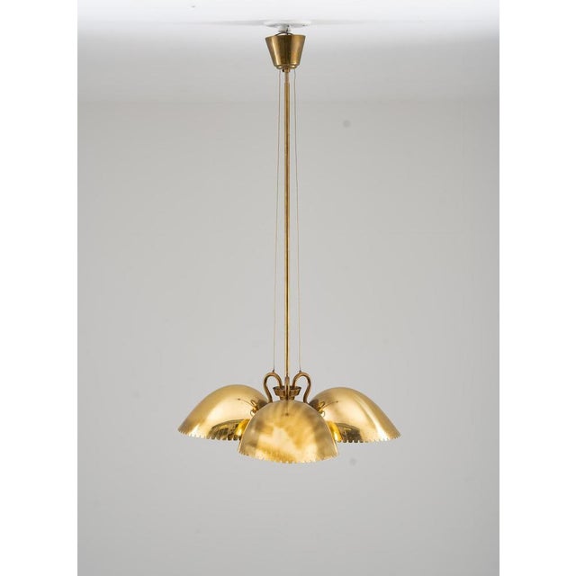 1940s Swedish Modern Pendant by Harald Notini for Böhlmarks, 1940s For Sale - Image 5 of 15