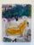 A whimsical and colorful painting of an Italian Chaise Longue amongst some flowing and intense Summer clouds. Performed in...