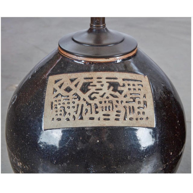 Japanese Pair 19th Century Japanese Storage Lamps For Sale - Image 3 of 5