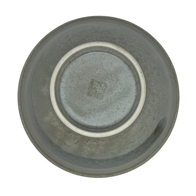 Ceramic Late 20th Century Japanese Shosun Early Spring Collection Mint Large Ceramic Bowl Cherry Blossoms Design For Sale - Image 7 of 12