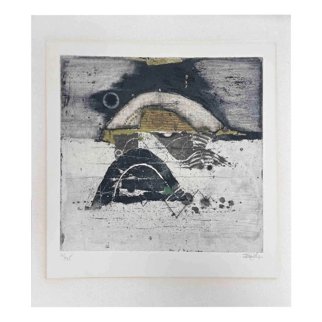 Johnny Friedlaender, Untitled, Etching, 1970s For Sale