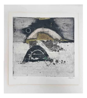 Johnny Friedlaender, Untitled, Etching, 1970s
