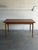 Solid Teak Extendable Dining Table With Leaves Danish Mid-Century Modern 1960s For Sale - Image 9 of 10